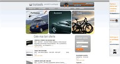 Desktop Screenshot of portbagaje.net